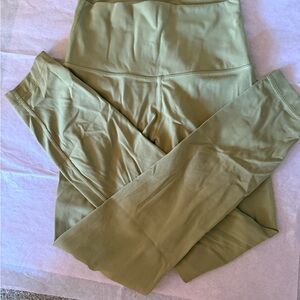 lululemon athletica Olive Green Leggings